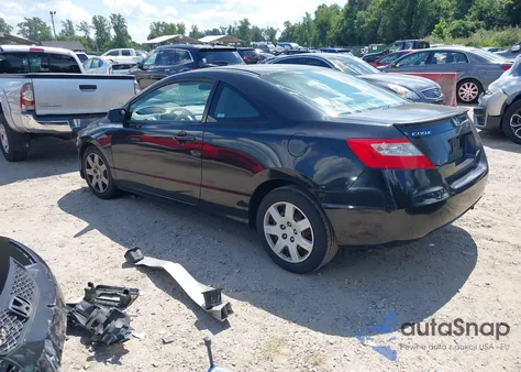 2009 Honda Civic Lx z USA, uszkodzony, nr VIN 2HGFG126X9H531777